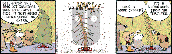 DeFlocked on Saturday December 7, 2013 Comic Strip