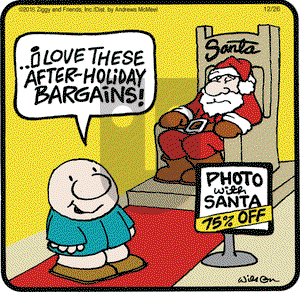 Ziggy on Wednesday December 26, 2018 Comic Strip
