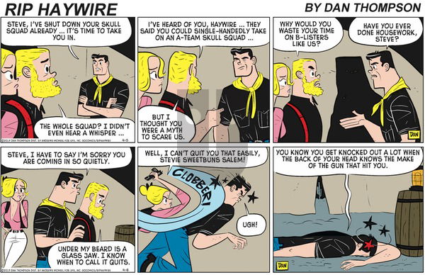 Rip Haywire on Sunday June 28, 2020 Comic Strip