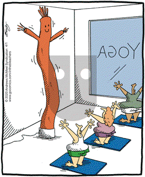 In the Bleachers on Wednesday April 1, 2020 Comic Strip