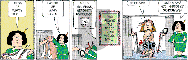 Cathy Classics - Tuesday March 25, 2003 Comic Strip