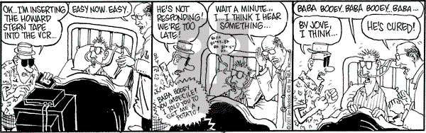 Monty on Saturday August 4, 2001 Comic Strip