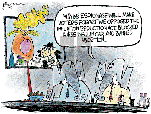 Clay Jones - Wednesday August 17, 2022 Comic Strip
