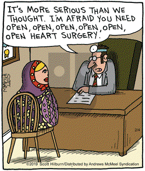 The Argyle Sweater on Monday February 4, 2019 Comic Strip
