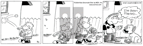 Soup to Nutz - Old on Saturday March 13, 2004 Comic Strip