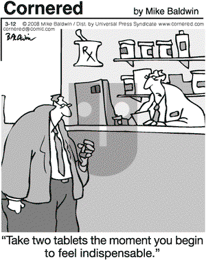 Cornered on Wednesday March 12, 2008 Comic Strip