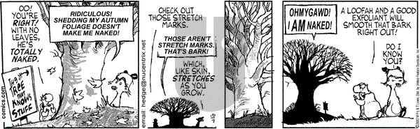 Over the Hedge on Tuesday October 7, 2003 Comic Strip