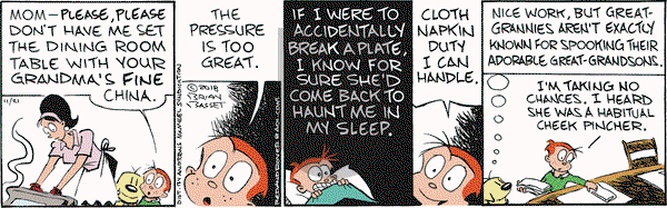 Red and Rover on Wednesday November 21, 2018 Comic Strip