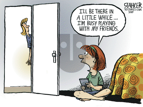 Jeff Stahler on Saturday July 18, 2015 Comic Strip