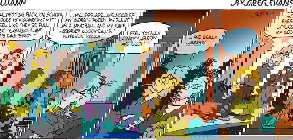 Luann on Sunday September 17, 2006 Comic Strip