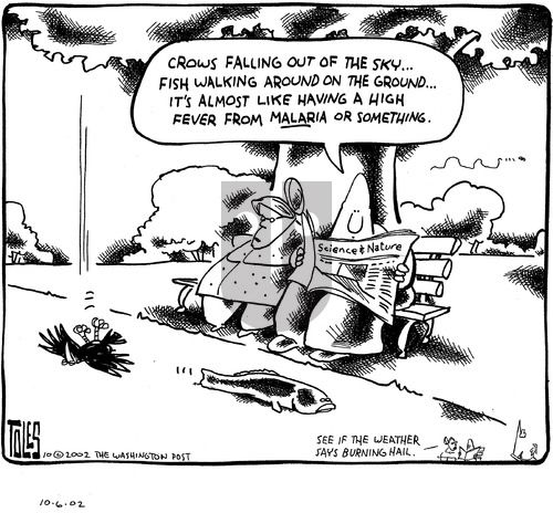 Tom Toles on Sunday October 6, 2002 Comic Strip