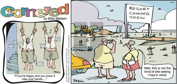Cornered - Sunday August 14, 2005 Comic Strip