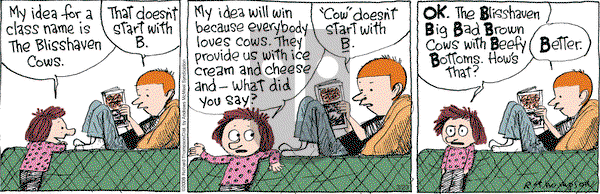 Cul de Sac on Friday March 23, 2018 Comic Strip