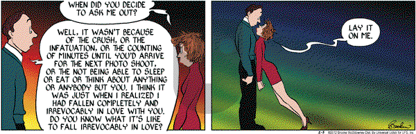 9 Chickweed Lane on Friday February 3, 2012 Comic Strip