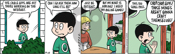 Adam@Home on Friday September 18, 2015 Comic Strip