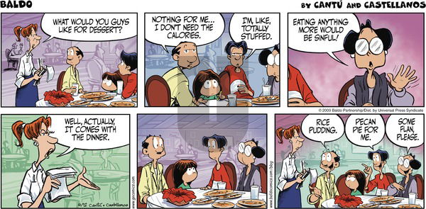 Baldo on Sunday April 12, 2009 Comic Strip