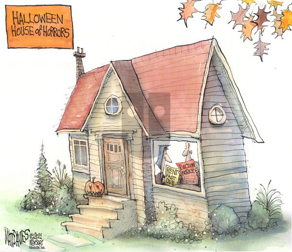 Matt Davies on Sunday October 17, 2021 Comic Strip