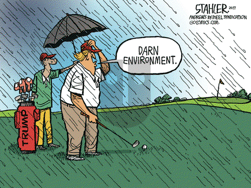 Jeff Stahler on Saturday April 22, 2017 Comic Strip