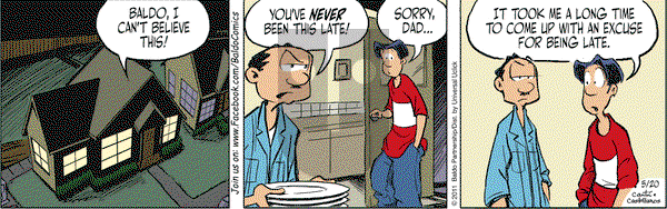 Baldo on Friday May 20, 2011 Comic Strip