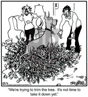 Marmaduke on Tuesday December 23, 2003 Comic Strip