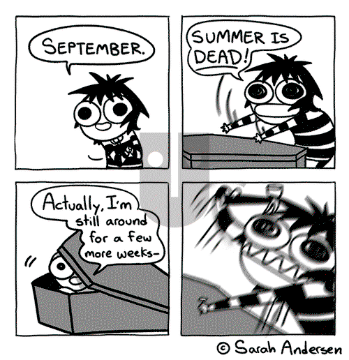 Sarah's Scribbles on Saturday September 1, 2018 Comic Strip