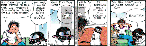 Get Fuzzy on Tuesday November 12, 2013 Comic Strip