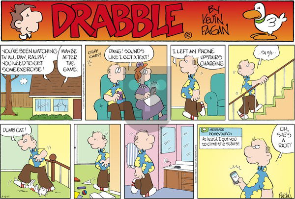 Drabble on Sunday March 12, 2017 Comic Strip