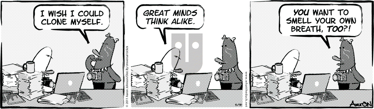 W.T. Duck - Thursday November 16, 2023 Comic Strip