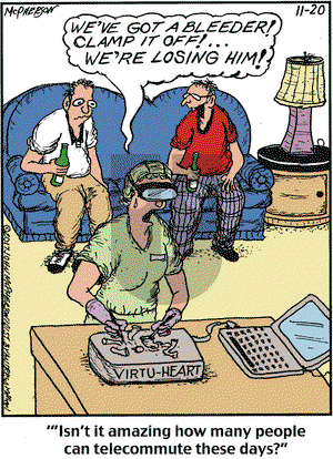 Close to Home on Monday November 20, 2017 Comic Strip