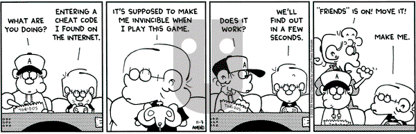 FoxTrot on Thursday November 7, 2002 Comic Strip