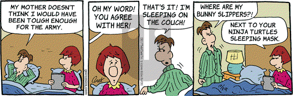 Lola on Tuesday October 24, 2017 Comic Strip