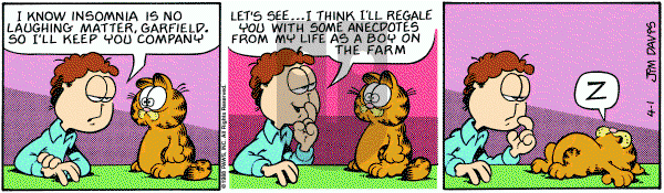 Garfield on Friday April 1, 1988 Comic Strip
