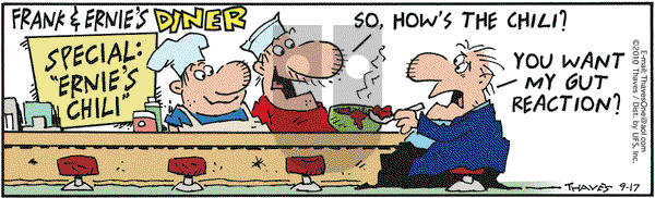 Frank and Ernest on Friday September 17, 2010 Comic Strip