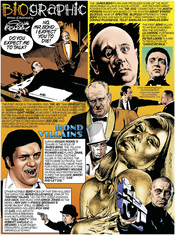Biographic on Wednesday October 18, 2006 Comic Strip