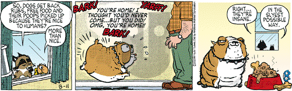 Over the Hedge on Tuesday August 11, 2020 Comic Strip