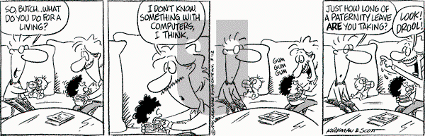 Baby Blues on Tuesday March 12, 1991 Comic Strip