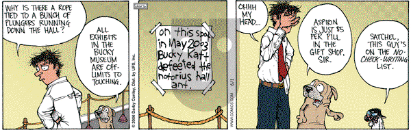 Get Fuzzy on Thursday June 1, 2006 Comic Strip