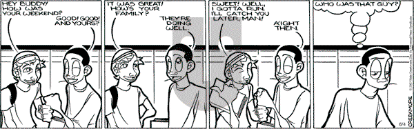 Maintaining on Monday June 4, 2007 Comic Strip