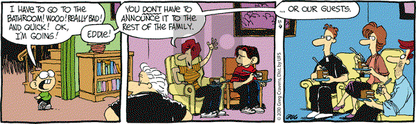 The Buckets on Tuesday November 9, 2010 Comic Strip