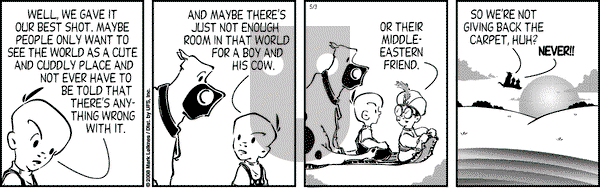 Cow and Boy Classics on Saturday May 3, 2008 Comic Strip