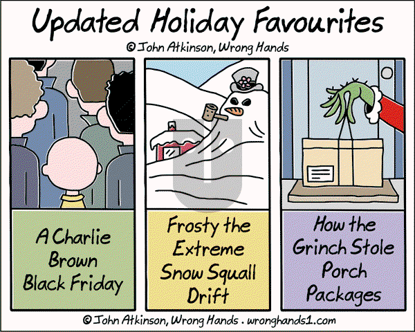 Wrong Hands - Friday December 15, 2023 Comic Strip