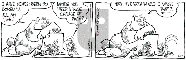 The Grizzwells on Friday February 22, 2002 Comic Strip