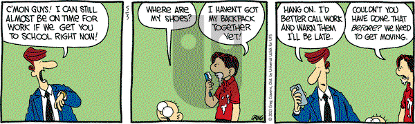The Buckets on Friday May 3, 2013 Comic Strip