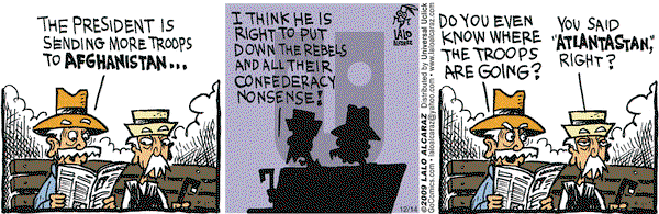 La Cucaracha on Monday December 14, 2009 Comic Strip