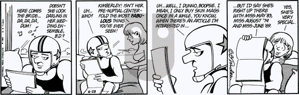 Doonesbury on Wednesday June 28, 1989 Comic Strip