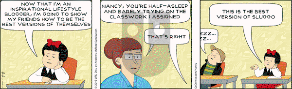 Nancy on Tuesday October 15, 2019 Comic Strip