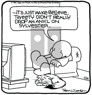Ziggy on Wednesday August 25, 1993 Comic Strip