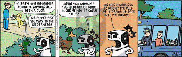 Pooch Cafe on Wednesday May 23, 2018 Comic Strip