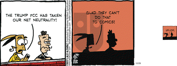 La Cucaracha on Friday December 29, 2017 Comic Strip