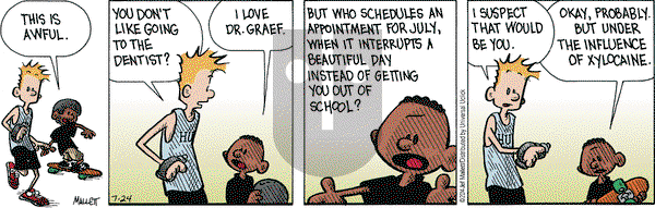 Frazz on Thursday July 24, 2014 Comic Strip